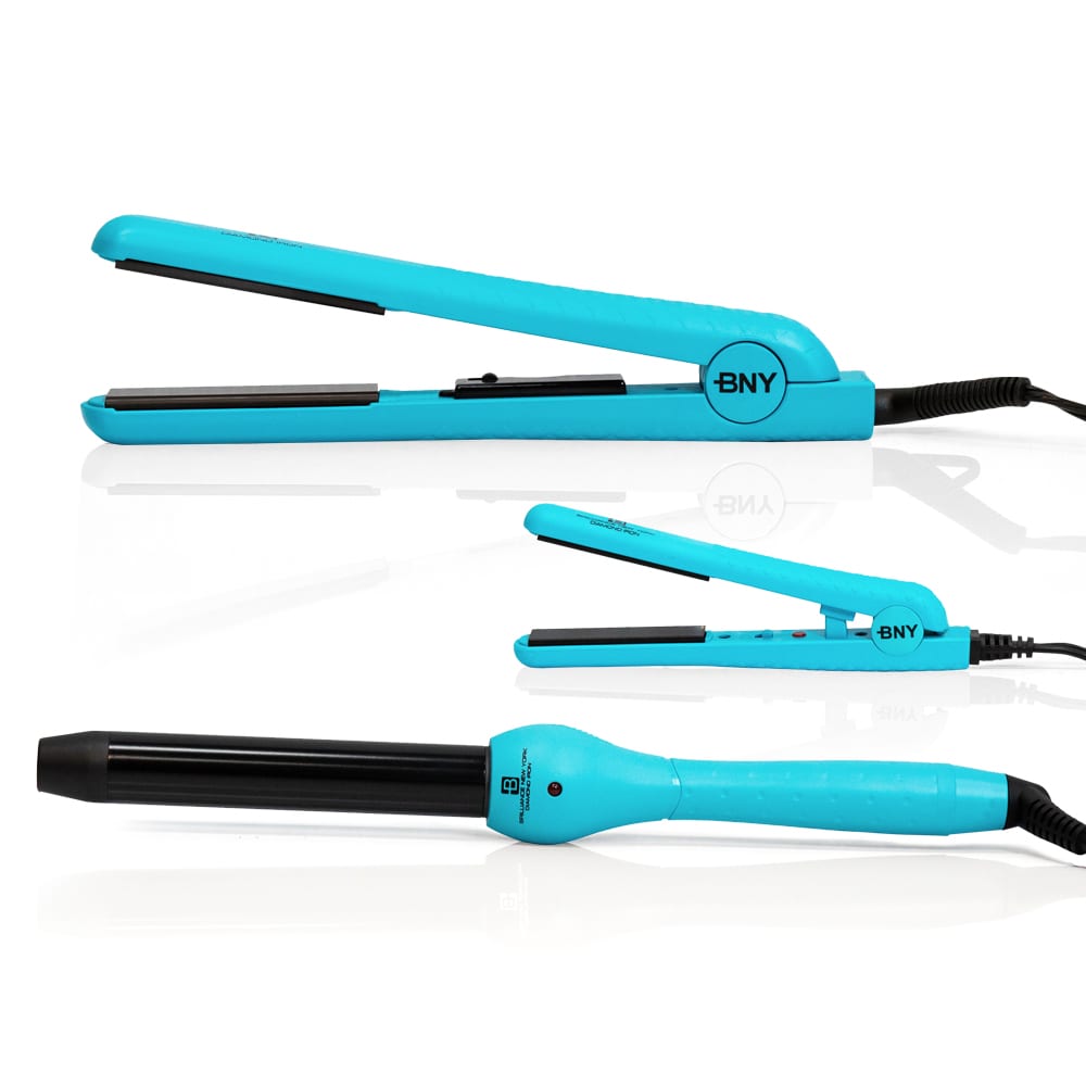 Trio Set | Flat Iron, Curling Iron, and Travel Flat Iron - Brilliance New York Online