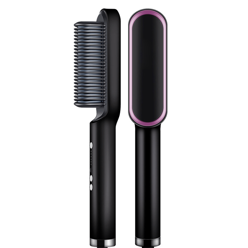 Straightener sales brush online