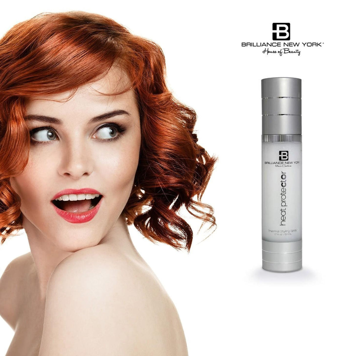 Heat Protectant Spray with Argan oilFrizz Control Heat Portector