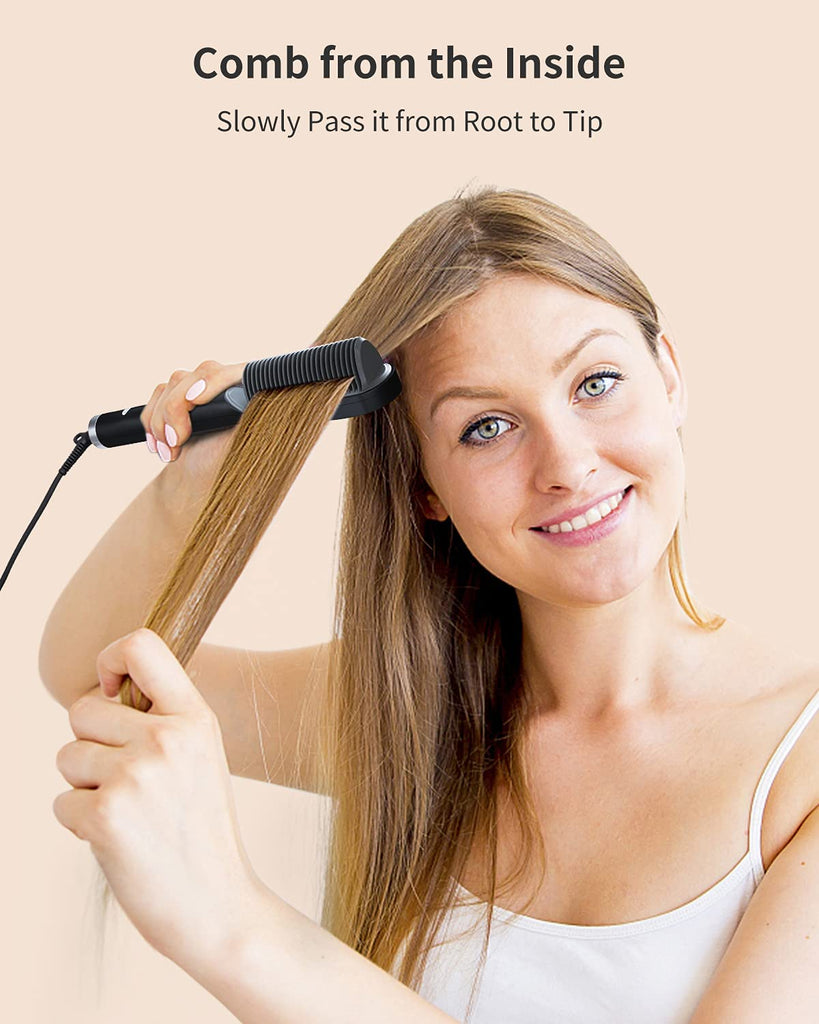 Hair Straightener Brush -2 in 1 - Brilliance New York Online