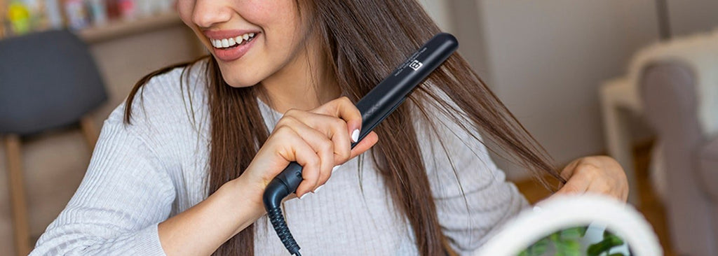 Hair straightener for clearance curly hair