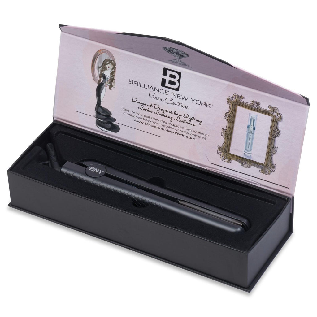 Ceramic flat iron|Hair Straightener Curler 2 in 1|450° 1.25 Inch - Brilliance New York Online