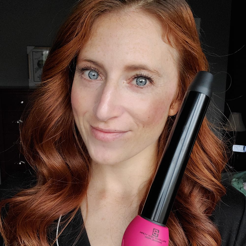 Curling Iron Clipless Curling Rod 1”- 25mm Ceramic Ionic, All Curl Sizes - Brilliance New York Online