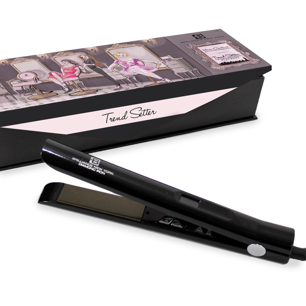 Advanced Pro 1" Diamond Titanium Flat Iron - Salon Model - Brilliance New York Online