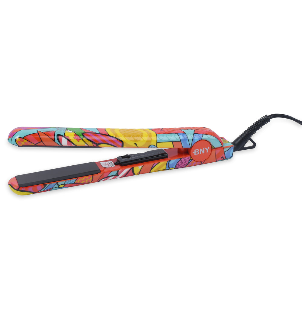 Ceramic flat iron|Hair Straightener Curler 2 in 1|450° 1.25 Inch - Brilliance New York Online