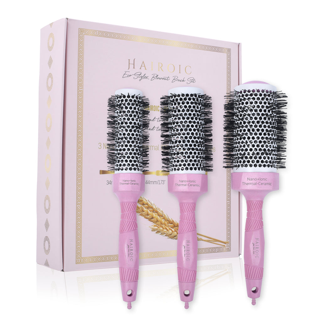  Hair Brush Set - Rose Gold Luxury Professional Hairbrushes and  Comb for Detangling, Blow Drying, Straightening - Gift Bundle by Lily  England : Beauty & Personal Care