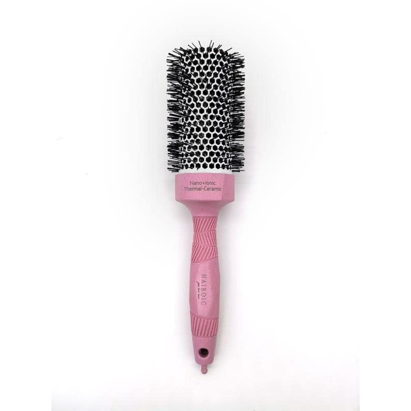 Bundle- 1.25" ceramic flat iron + 3 Salon Ceramic Ionic Blow Dryer Round Brush Set - Brilliance New York Online