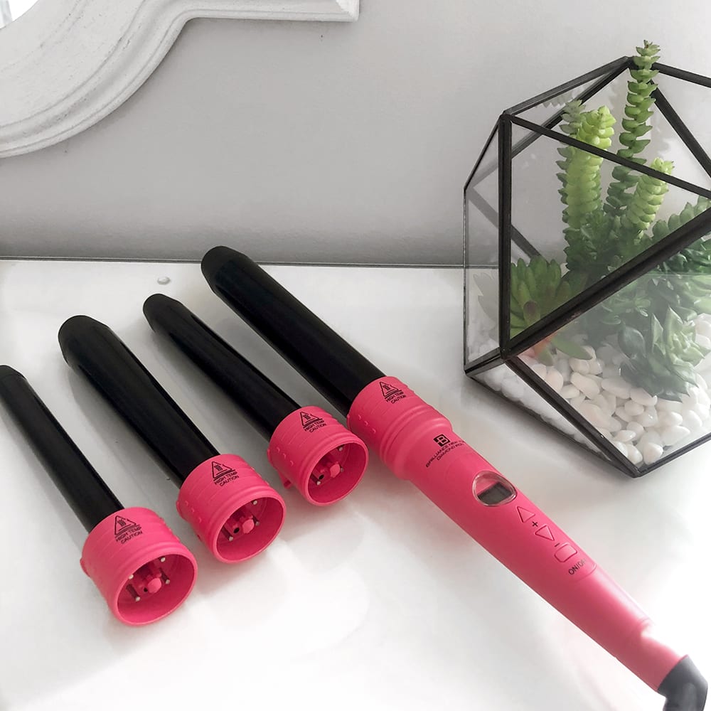 Curling Irons Set Ceramic Ionic, All Curl Sizes 4 in 1 – 4 Piece Curling Iron set - Brilliance New York Online