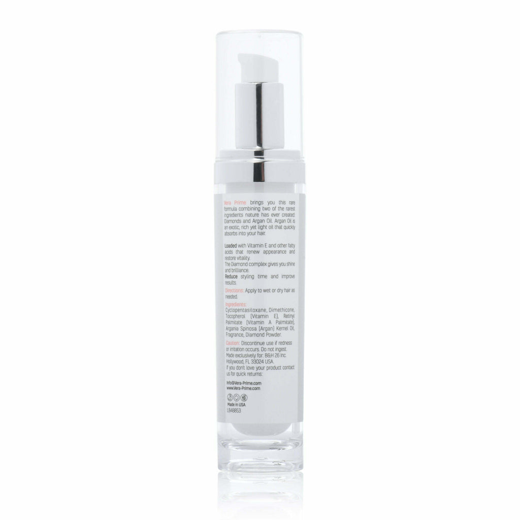 Vera Prime Hair Serum with Argan Oil and Diamond Dust –  2.02 fl oz (60 ml) - Brilliance New York Online