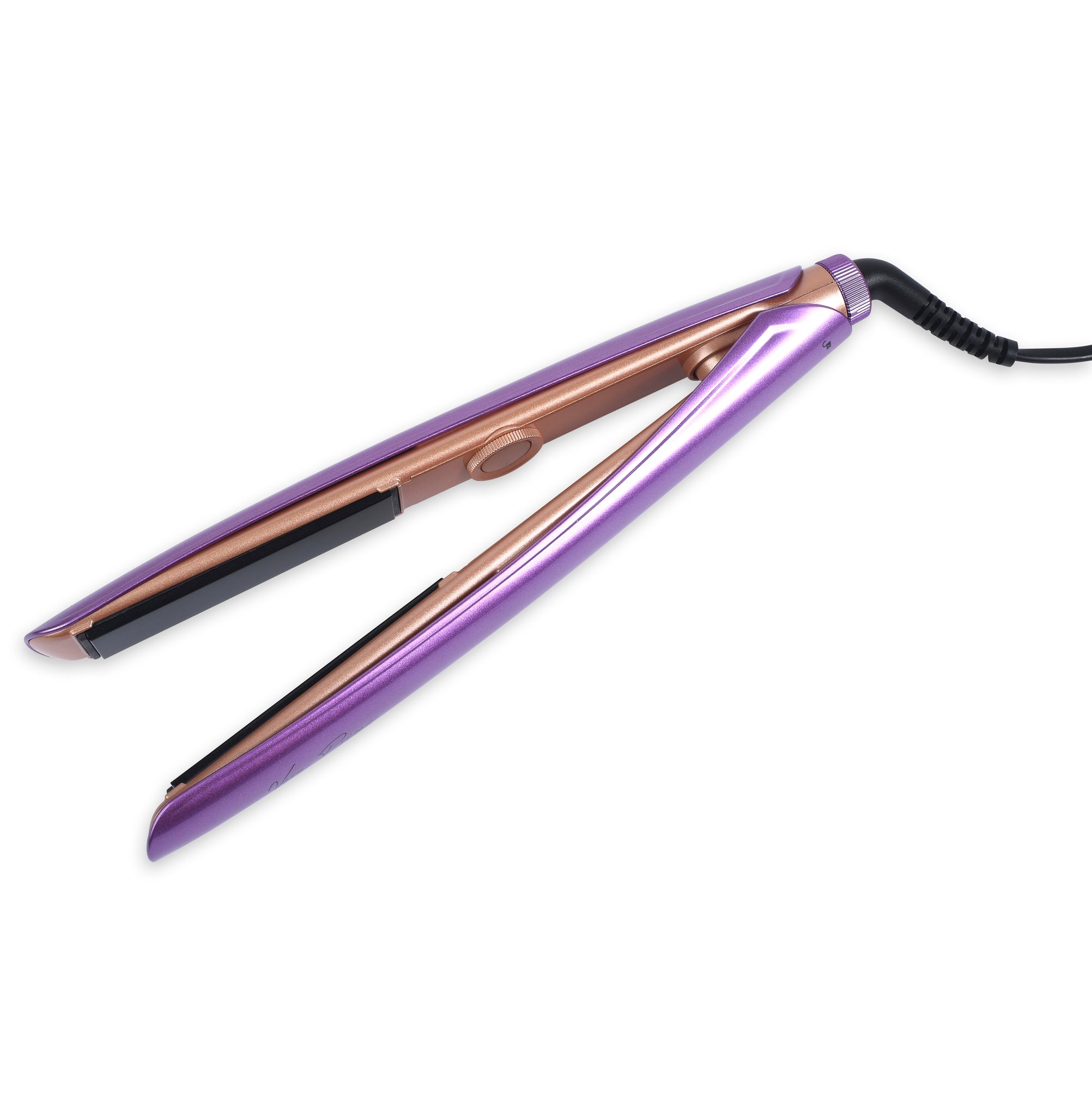 Vera Prime 3-in-1 Hair Straightener 1-inch Diamond Ceramic Plates Flat Iron,  (White Marble) - Brilliance New York Online