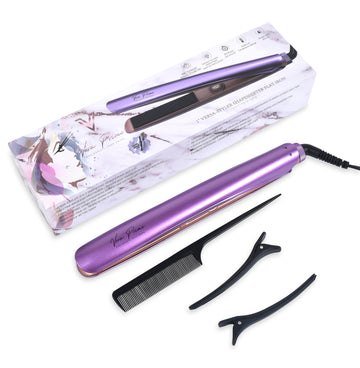 Purple and White Hair Straightener II.CHI Purple and White Hair Straightener main image 2