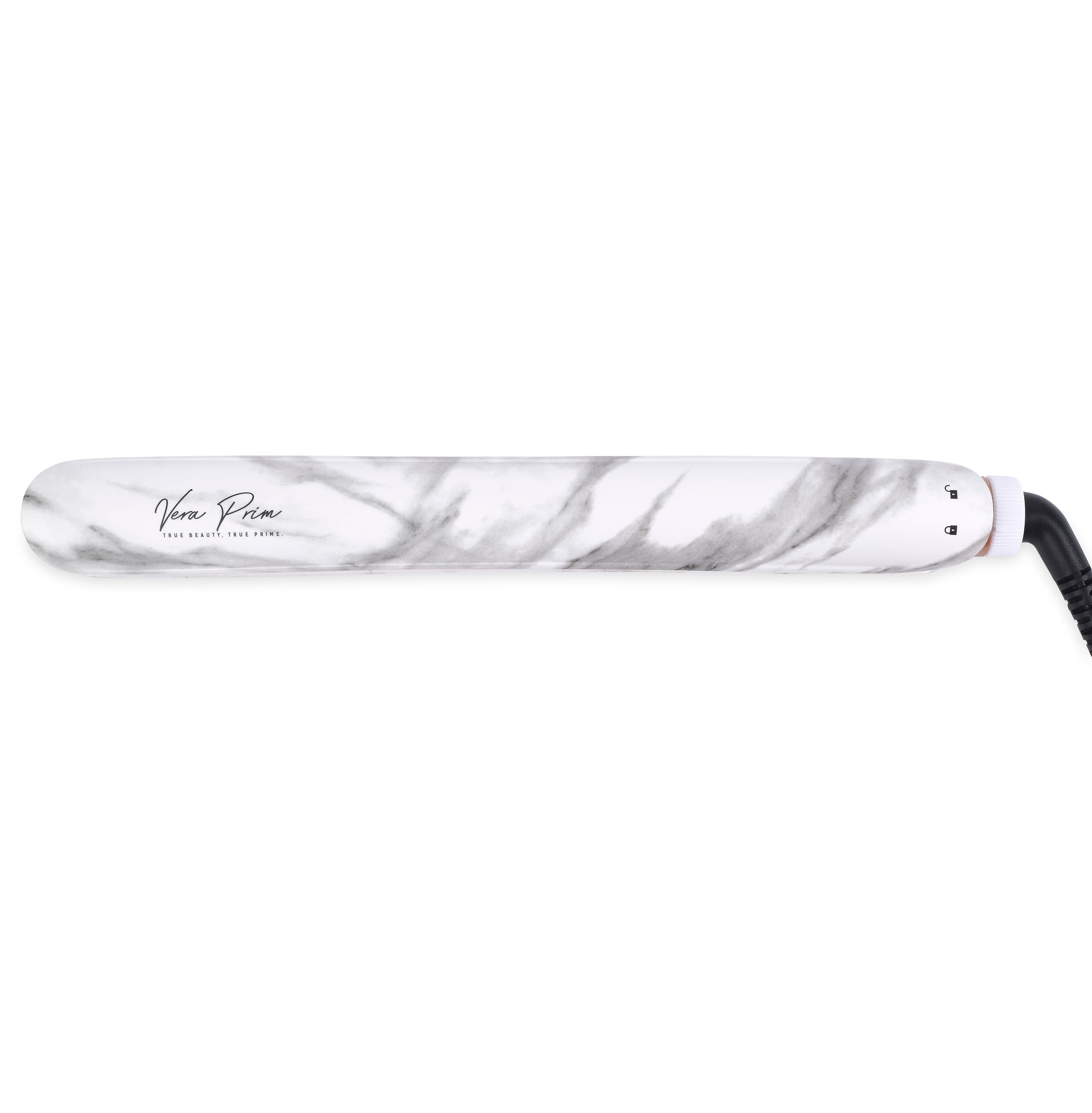 Vera Prime 3-in-1 Hair Straightener 1-inch Diamond Ceramic Plates Flat Iron,  (White Marble) - Brilliance New York Online