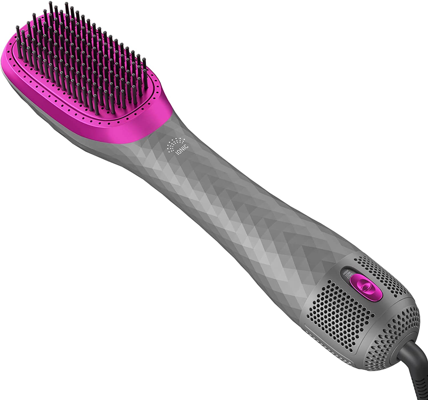 Hair Dryer Brush Straightener Brush Powerful Ceramic Hair Straightener Brush
