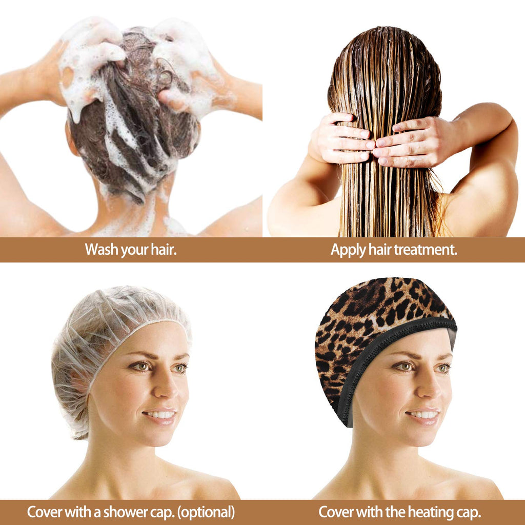 VICARKO Hair Steamer Thermal Heat Cap - Brilliance New York Online