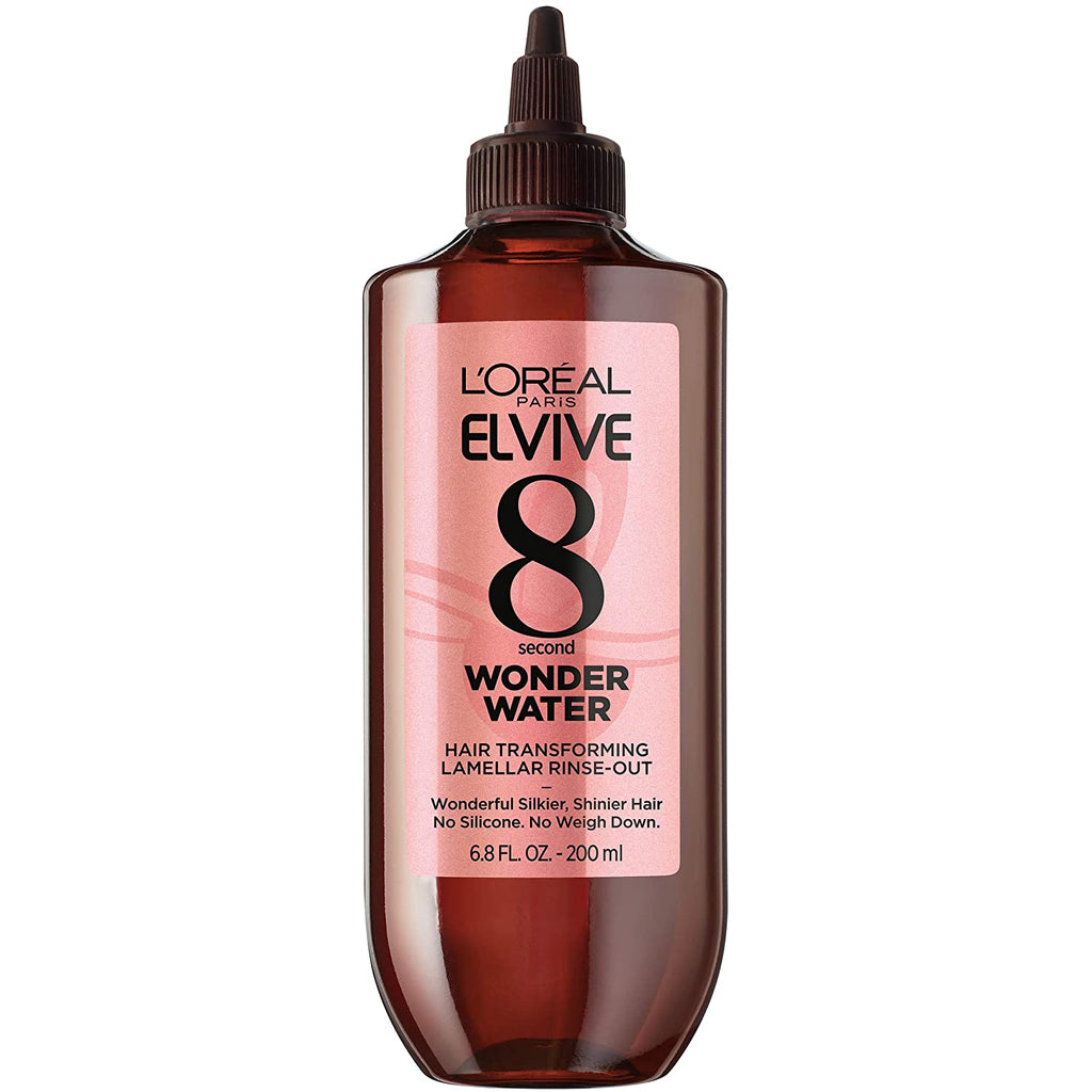 L’Oreal Paris Elvive 8 Second Wonder Water Lamellar, Rinse out Moisturizing Hair Treatment for Silky, Shiny Looking Hair, 6.8 FL; Oz : Beauty & Personal Care - Brilliance New York Online