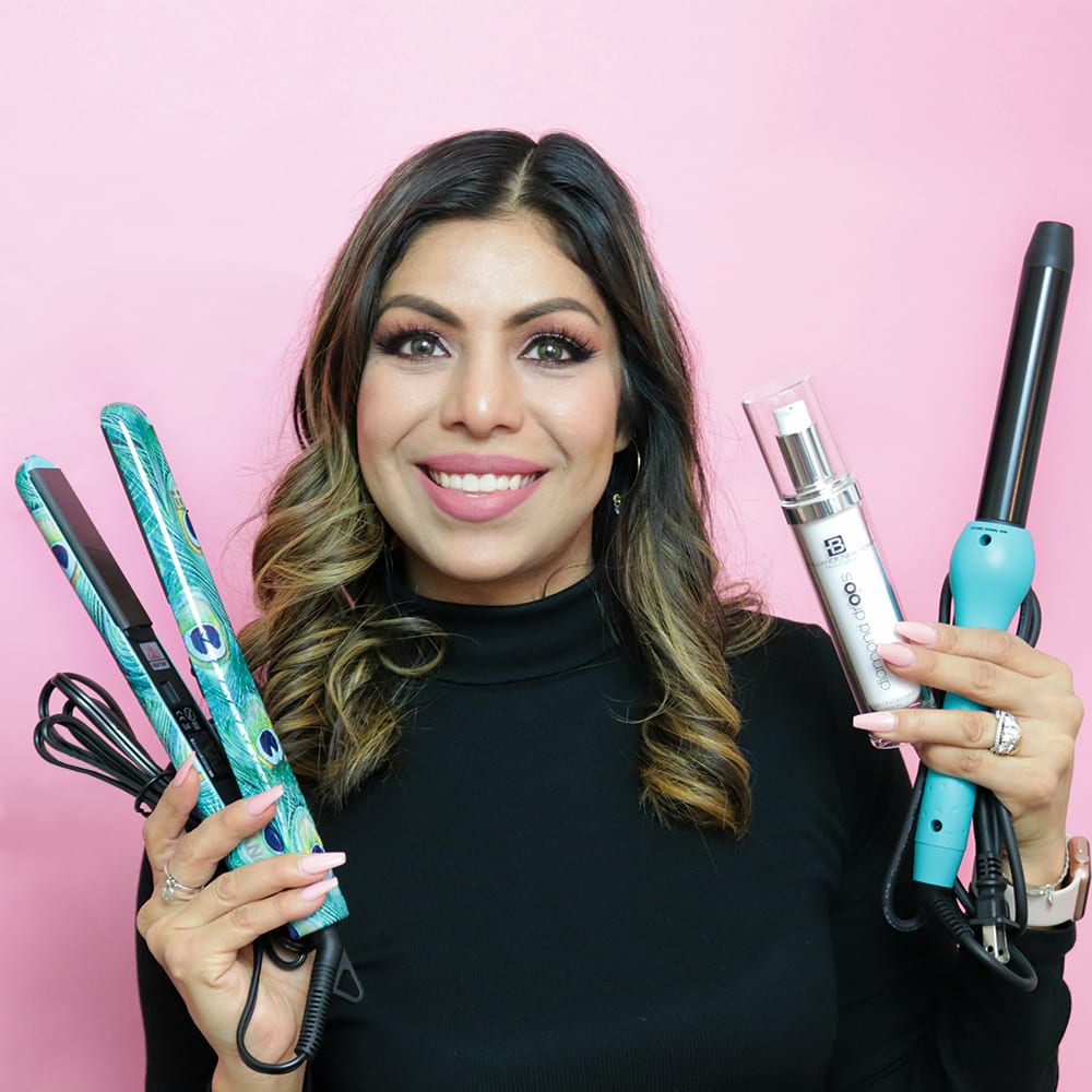 Ceramic flat iron|Hair Straightener Curler 2 in 1|450° 1.25 Inch - Brilliance New York Online