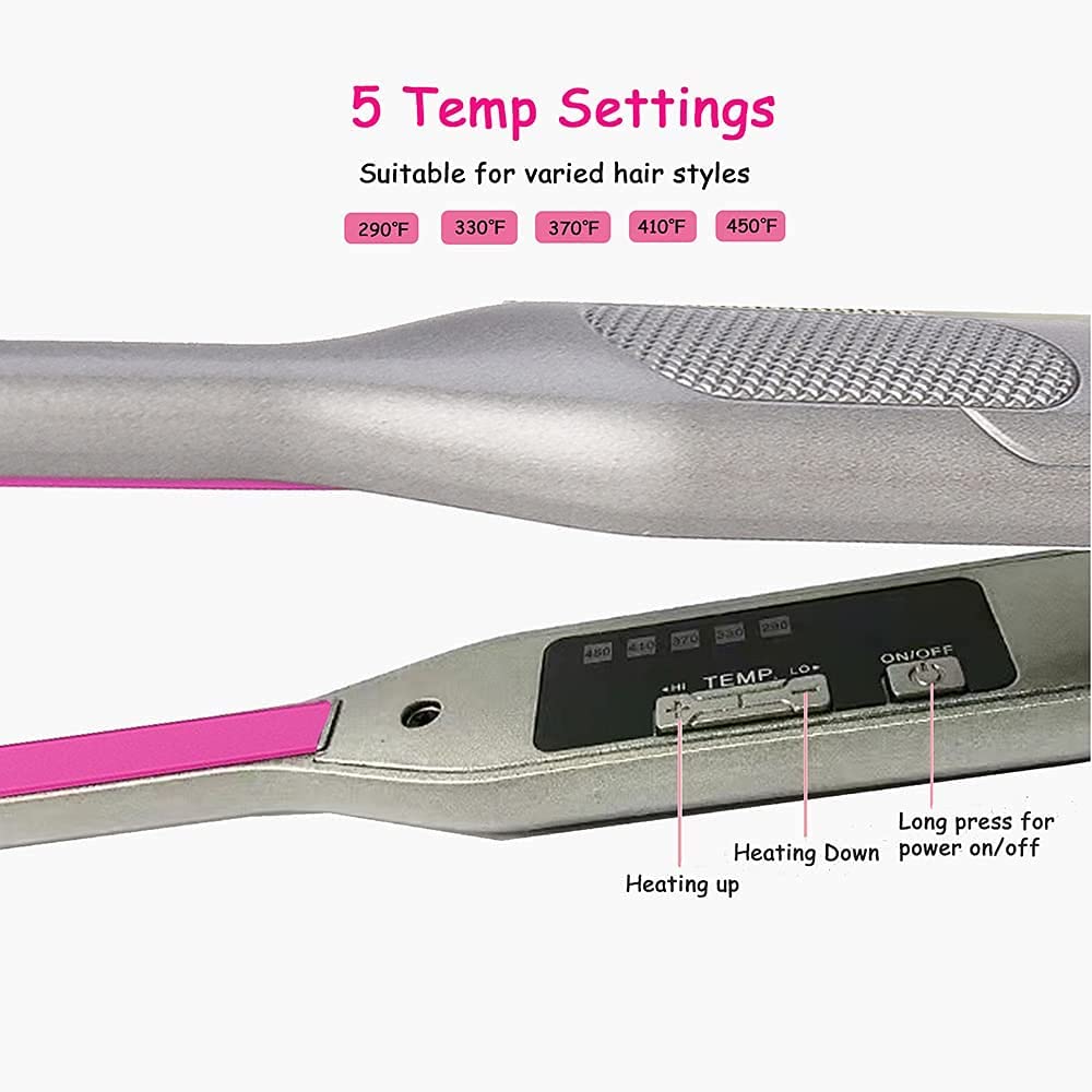 NEW! Pencil Flat iron Titanium Pro Salon Quality Hair Straightener For All Hair Lengths