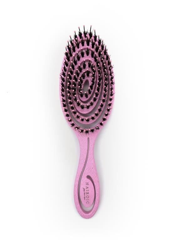 Hair Detangling Brush Set |Boar Bristle Brush and Ionic Tourmaline Ceramic 44mm Round brush Set,HAIROIC - Brilliance New York Online
