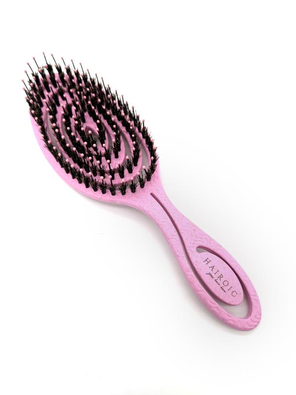 Hair Detangling Brush Set |Boar Bristle Brush and Ionic Tourmaline Ceramic 44mm Round brush Set,HAIROIC - Brilliance New York Online