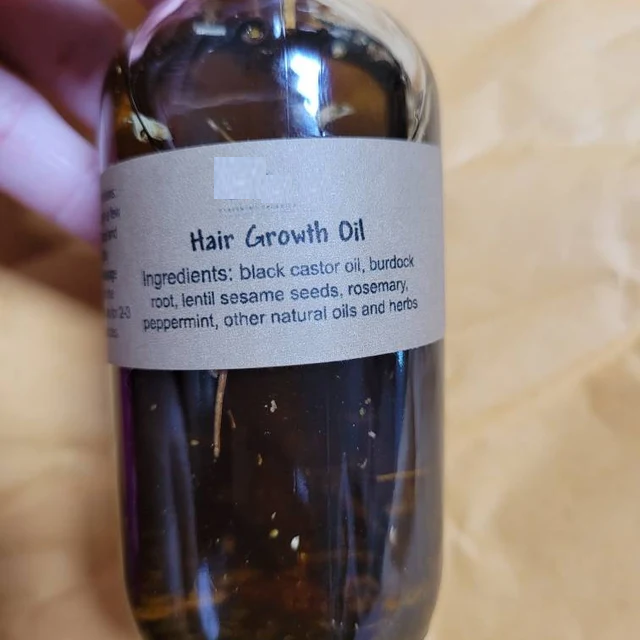 Hair Growth Oil- Natural Solution for hair growth and thinning hair, regrowth strengthning serum with 100% natural oils and herbs - Brilliance New York Online